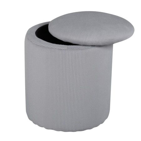 Venture Home Hocker Limpen 32x32x40 cm Kord Grau