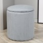 Venture Home Hocker Limpen 32x32x40 cm Kord Grau Venture Home Hocker Limpen 32x32x40 cm Kord Grau