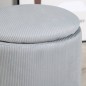 Venture Home Hocker Limpen 32x32x40 cm Kord Grau Venture Home Hocker Limpen 32x32x40 cm Kord Grau