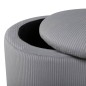 Venture Home Hocker Limpen 32x32x40 cm Kord Grau Venture Home Hocker Limpen 32x32x40 cm Kord Grau