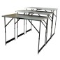 Brüder Mannesmann 3-tlg. Klapptisch-Set Multifunktional Aluminium Brüder Mannesmann 3-tlg. Klapptisch-Set Multifunktional Aluminium
