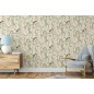 DUTCH WALLCOVERINGS Tapete Flamingo Creme und Mintgrün DUTCH WALLCOVERINGS Tapete Flamingo Creme und Mintgrün