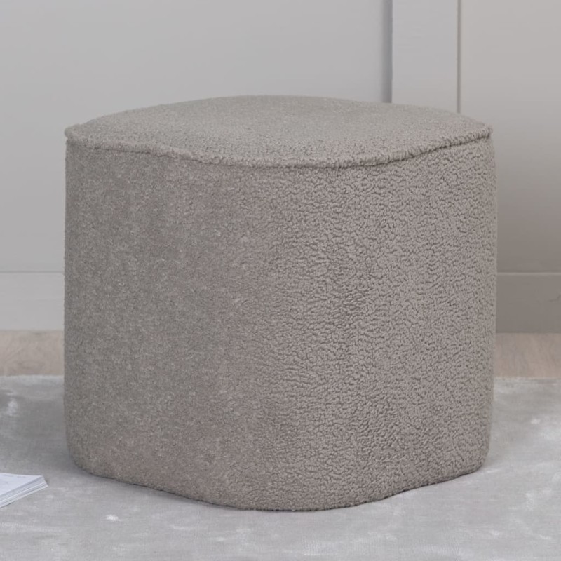 Venture Home Hocker Piff 44x44x41 cm Teddy Grau Venture Home Hocker Piff 44x44x41 cm Teddy Grau