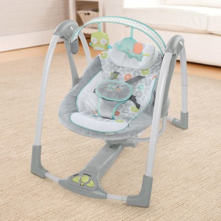 Ingenuity Tragbare Schaukel Swing'n'Go Hugs & Hoots