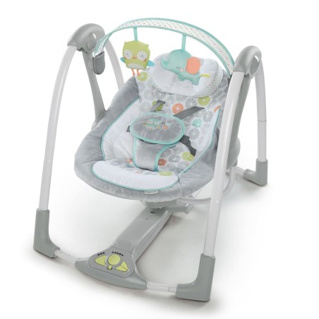 Ingenuity Tragbare Schaukel Swing'n'Go Hugs & Hoots