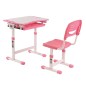 Vipack Kindertisch mit Stuhl Comfortline 201 Verstellbar Rosa und Weiß Vipack Kindertisch mit Stuhl Comfortline 201 Verstellbar Rosa und Weiß