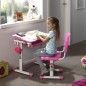 Vipack Kindertisch mit Stuhl Comfortline 201 Verstellbar Rosa und Weiß Vipack Kindertisch mit Stuhl Comfortline 201 Verstellbar Rosa und Weiß