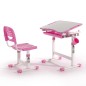 Vipack Kindertisch mit Stuhl Comfortline 201 Verstellbar Rosa und Weiß Vipack Kindertisch mit Stuhl Comfortline 201 Verstellbar Rosa und Weiß