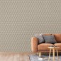 DUTCH WALLCOVERINGS Tapete Geometric Golden und Grün DUTCH WALLCOVERINGS Tapete Geometric Golden und Grün