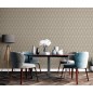 DUTCH WALLCOVERINGS Tapete Geometric Golden und Grün DUTCH WALLCOVERINGS Tapete Geometric Golden und Grün