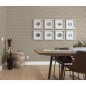 DUTCH WALLCOVERINGS Tapete Geometric Golden und Grün DUTCH WALLCOVERINGS Tapete Geometric Golden und Grün