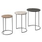 Rousseau 3-tlg. Beistelltisch-Set Tiziano Metall Mehrfarbig Rousseau 3-tlg. Beistelltisch-Set Tiziano Metall Mehrfarbig
