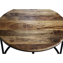 Rousseau Beistelltisch Lago Holz Magnolie