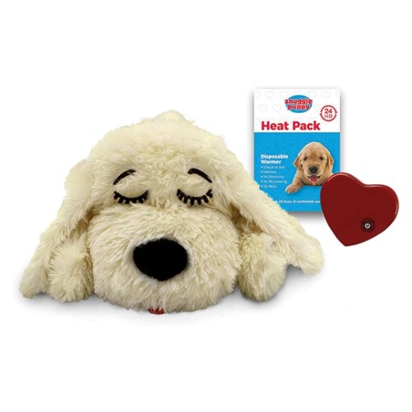 Snuggle Puppy Hundespielzeug mit Herzschlag Golden