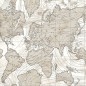 Noordwand Tapete Friends & Coffee The World Map Metallic und Beige Noordwand Tapete Friends & Coffee The World Map Metallic und Beige