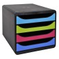 Exacompta Big-Box Schubladenbox 1928 Climate Neutral mit 4 Laden Exacompta Big-Box Schubladenbox 1928 Climate Neutral mit 4 Laden