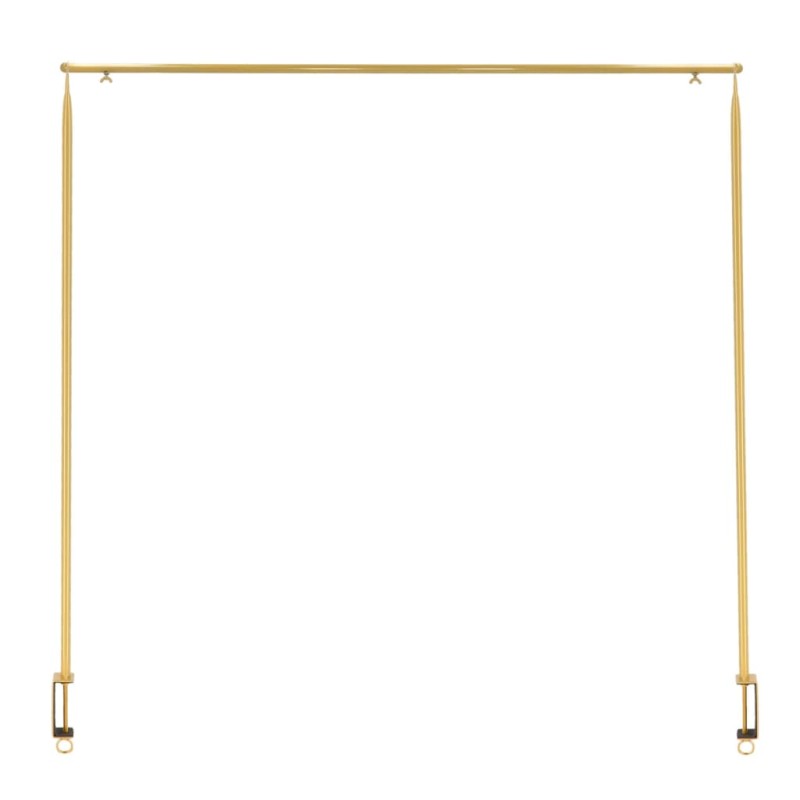 Esschert Design Tisch-Dekostange mit Klemme Golden Esschert Design Tisch-Dekostange mit Klemme Golden