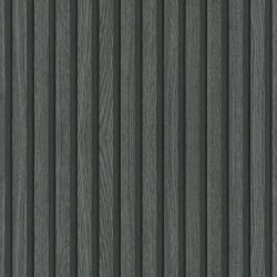 Noordwand Tapete Botanica Wooden Slats Schwarz und Grau