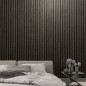 Noordwand Tapete Botanica Wooden Slats Schwarz und Grau Noordwand Tapete Botanica Wooden Slats Schwarz und Grau