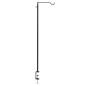 H&S Collection Tischhaken mit Klemme 20x90 cm Schwarz H&S Collection Tischhaken mit Klemme 20x90 cm Schwarz