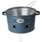 ProGarden Grilleimer mit 2 Griffen 34,5 cm Matt Dunkelblau ProGarden Grilleimer mit 2 Griffen 34,5 cm Matt Dunkelblau