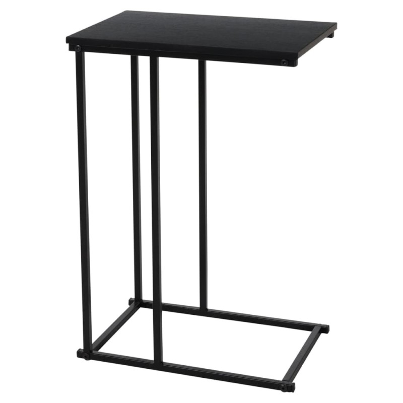 H&S Collection Beistelltisch mit MDF-Platte Schwarz H&S Collection Beistelltisch mit MDF-Platte Schwarz