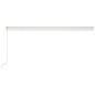 vidaXL Automatisch Einziehbare Markise 600×300 cm Creme vidaXL Automatisch Einziehbare Markise 600×300 cm Creme