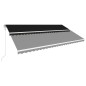 vidaXL Automatisch Einziehbare Markise 600×300 cm Anthrazit vidaXL Automatisch Einziehbare Markise 600×300 cm Anthrazit