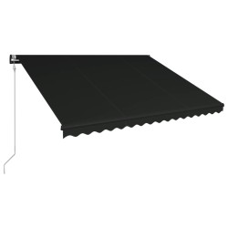 vidaXL Automatisch Einziehbare Markise 400×300 cm Anthrazit