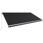 vidaXL Einziehbare Markise Handbetrieben 600 x 300 cm Anthrazit vidaXL Einziehbare Markise Handbetrieben 600 x 300 cm Anthrazit