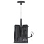 vidaXL Schneeschaufel-Set 3-in-1 Schwarz Aluminium vidaXL Schneeschaufel-Set 3-in-1 Schwarz Aluminium
