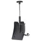 vidaXL Schneeschaufel-Set 3-in-1 Schwarz Aluminium vidaXL Schneeschaufel-Set 3-in-1 Schwarz Aluminium