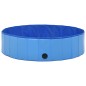 vidaXL Hundepool Faltbar Blau 120 x 30 cm PVC vidaXL Hundepool Faltbar Blau 120 x 30 cm PVC