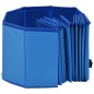 vidaXL Hundepool Faltbar Blau 120 x 30 cm PVC vidaXL Hundepool Faltbar Blau 120 x 30 cm PVC