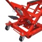 Hydraulische Motorrad-Hebebühne ATV 680 kg rot Hydraulische Motorrad-Hebebühne ATV 680 kg rot