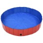 vidaXL Hundepool Faltbar Rot 160 x 30 cm PVC vidaXL Hundepool Faltbar Rot 160 x 30 cm PVC