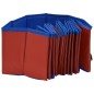 vidaXL Hundepool Faltbar Rot 160 x 30 cm PVC vidaXL Hundepool Faltbar Rot 160 x 30 cm PVC
