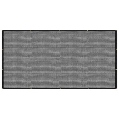 vidaXL Anhängernetz HDPE 2,5x3,5 m Schwarz