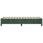 vidaXL Bettgestell Dunkelgrün 90x190 cm Samt vidaXL Bettgestell Dunkelgrün 90x190 cm Samt