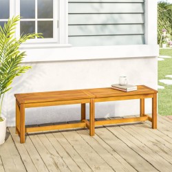 vidaXL Gartenbank 150x35x45 cm Massivholz Akazie