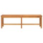 vidaXL Gartenbank 150x35x45 cm Massivholz Akazie