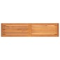 vidaXL Gartenbank 150x35x45 cm Massivholz Akazie