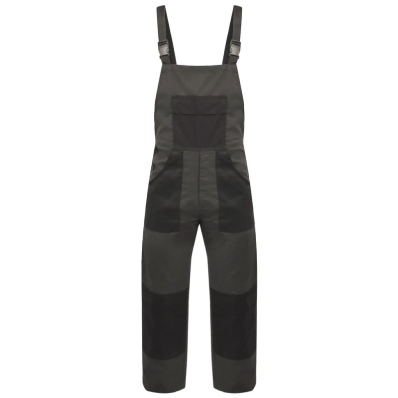 vidaXL Herren Latzhose Arbeitshose Größe XXL Grau vidaXL Herren Latzhose Arbeitshose Größe XXL Grau