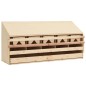 vidaXL 5er Legenest 117x33x54 cm Massivholz Kiefer vidaXL 5er Legenest 117x33x54 cm Massivholz Kiefer