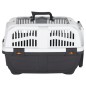 vidaXL Transportbox für Haustiere Metalltür 55x36x35 cm Polypropylen vidaXL Transportbox für Haustiere Metalltür 55x36x35 cm Polypropylen