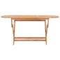 vidaXL 7-tlg. Garten-Essgruppe Klappbar Massivholz Teak vidaXL 7-tlg. Garten-Essgruppe Klappbar Massivholz Teak
