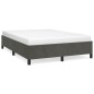 vidaXL Bettgestell Dunkelgrau 140x200 cm Samt vidaXL Bettgestell Dunkelgrau 140x200 cm Samt