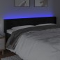 vidaXL LED Kopfteil Schwarz 163x16x78/88 cm Samt vidaXL LED Kopfteil Schwarz 163x16x78/88 cm Samt