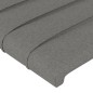 vidaXL Bettgestell mit Kopfteil Dunkelgrau 200x200 cm Stoff vidaXL Bettgestell mit Kopfteil Dunkelgrau 200x200 cm Stoff
