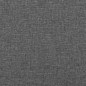 vidaXL Bettgestell mit Kopfteil Dunkelgrau 100x200 cm Stoff vidaXL Bettgestell mit Kopfteil Dunkelgrau 100x200 cm Stoff